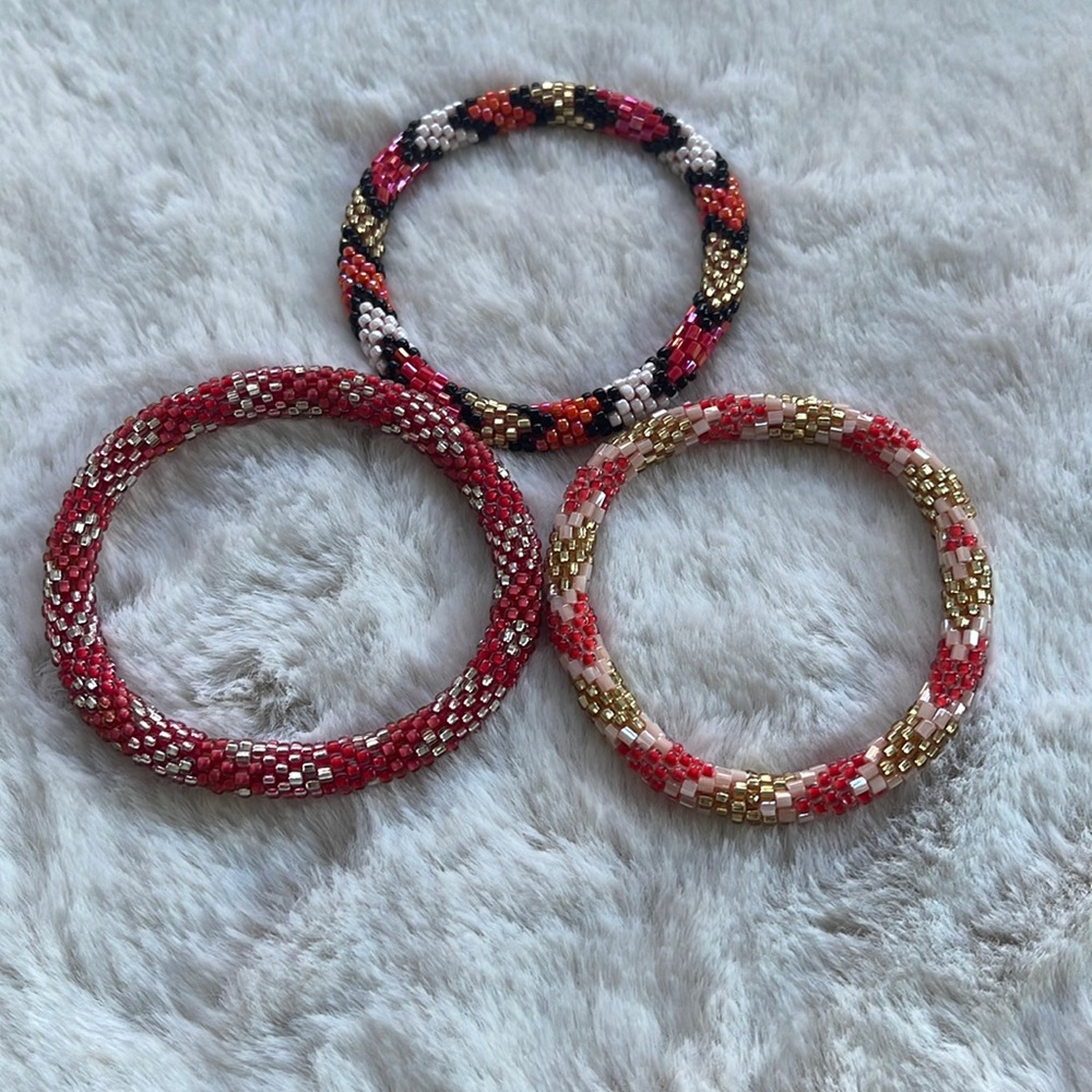 Lily & Laura bracelets ~ set of 3